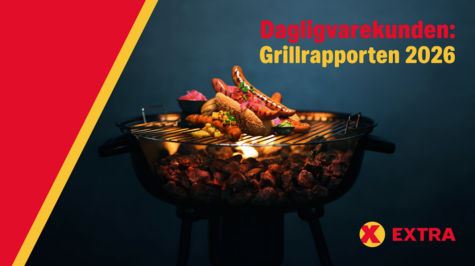 Dagligvarekundene: Grillrapporten 2026 forsiden.