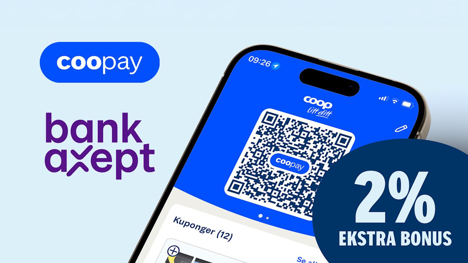 Coop Bankaxept - kampanje 2%