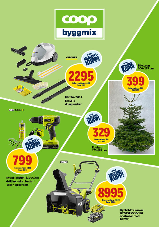 Byggmix mobil forside uke 49