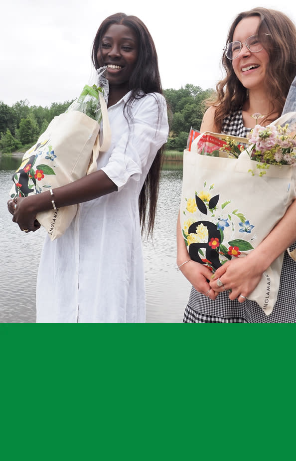 Kvinner med bærenett - Änglamark