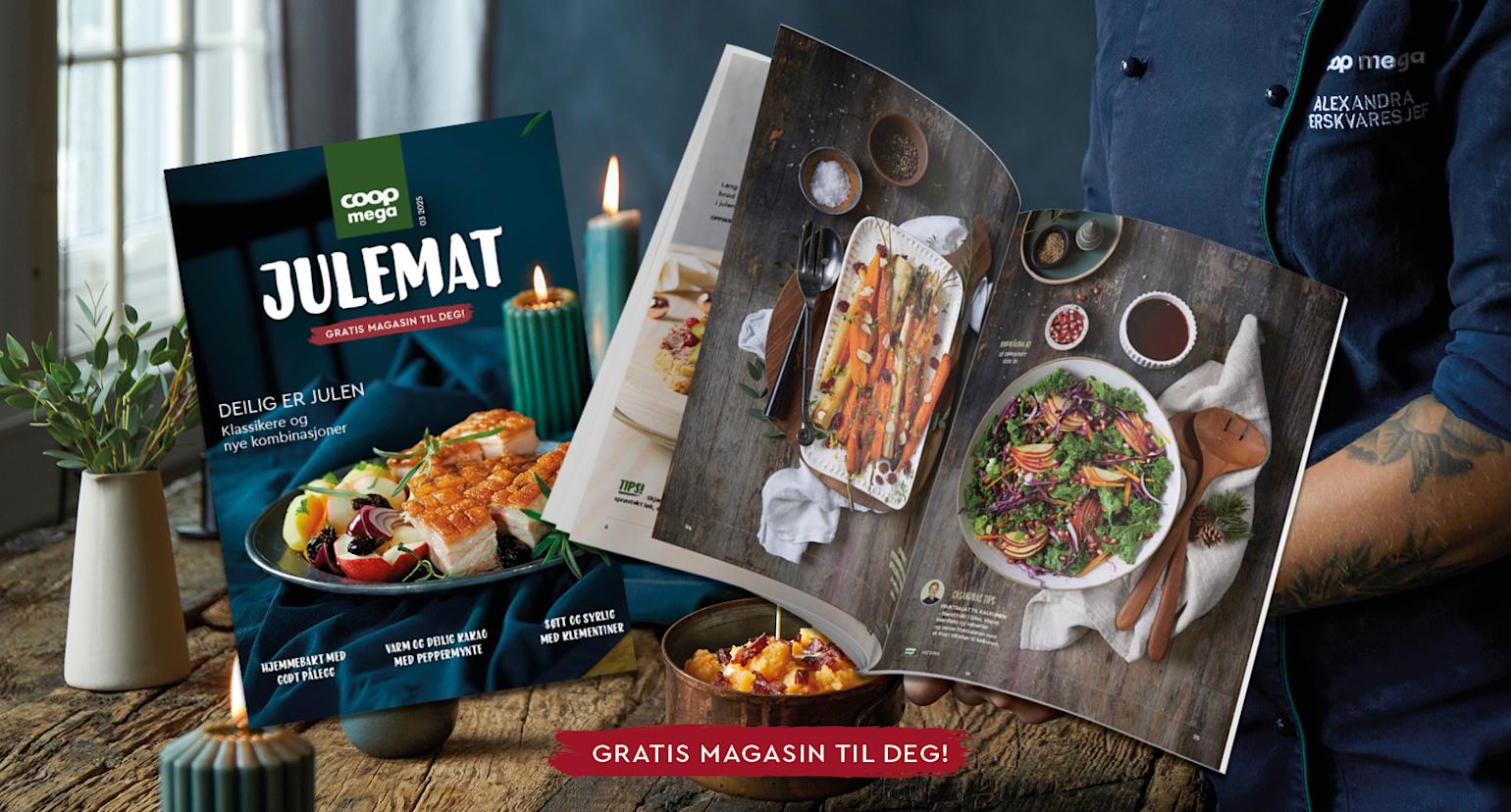 Årets julemagasin Coop Mega 2025