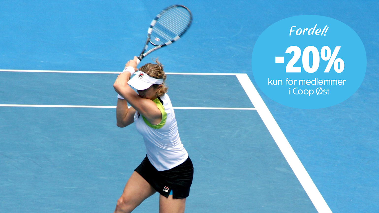 Coop Øst - Fordel - Tennis