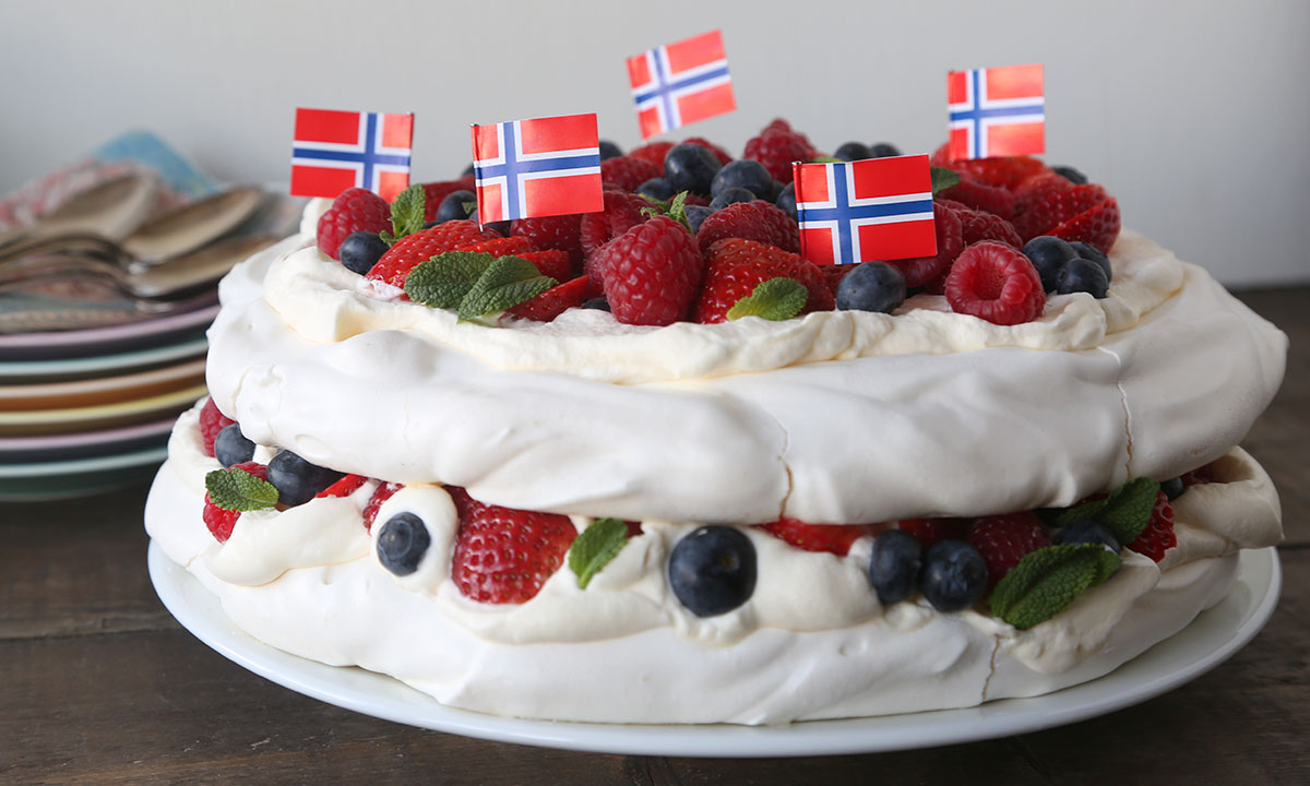 Perfekt Pavlova Til 17. Mai - Extra