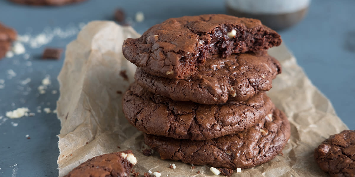 Fantastiske brownie cookies