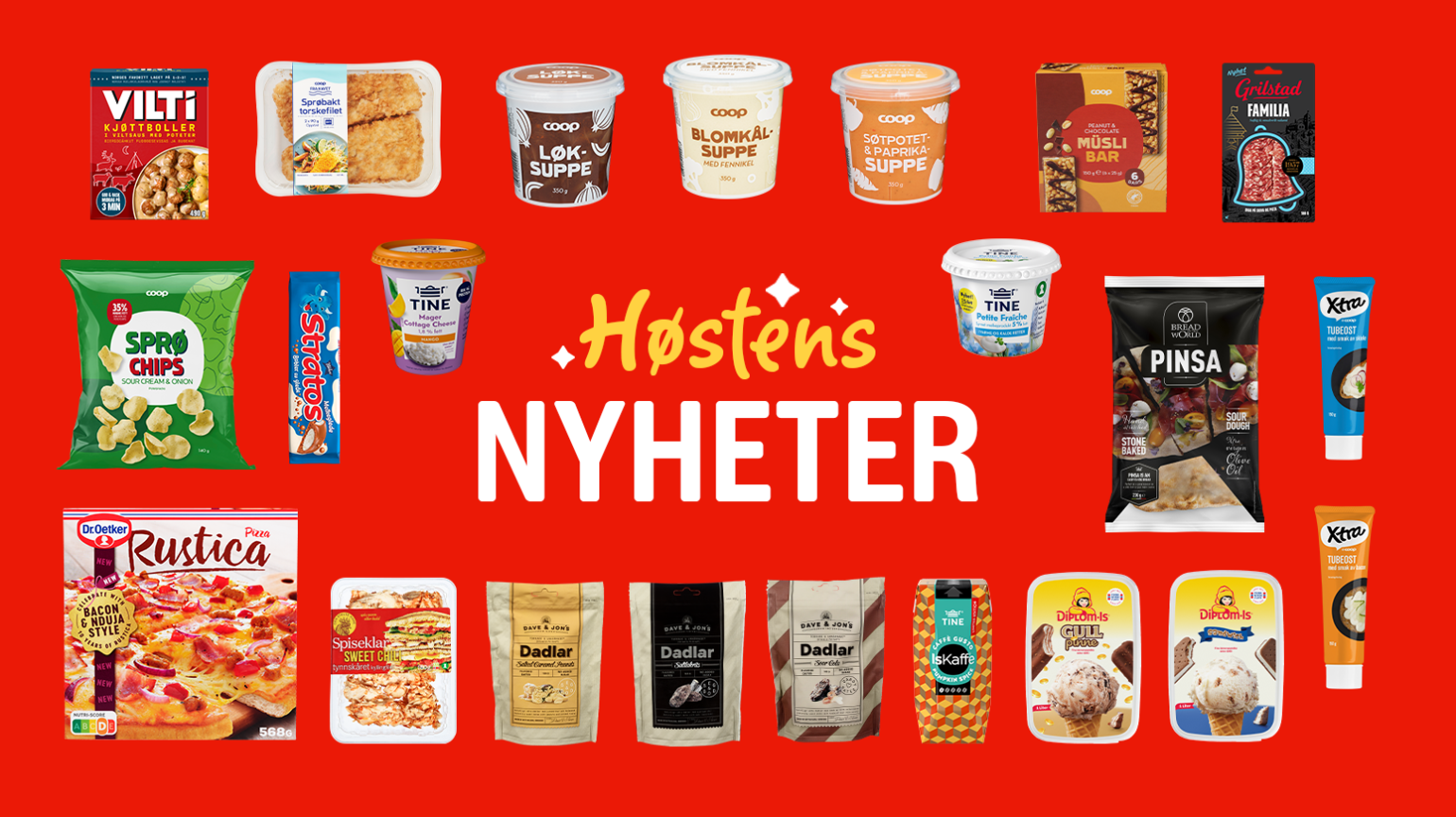 Høstens matnyheter hos Extra